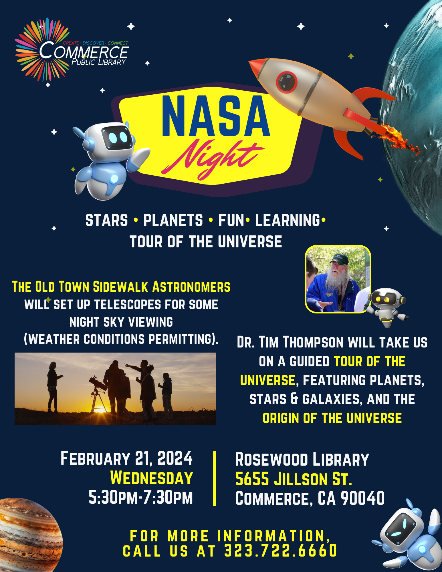 nasa night at the library 2-21-24